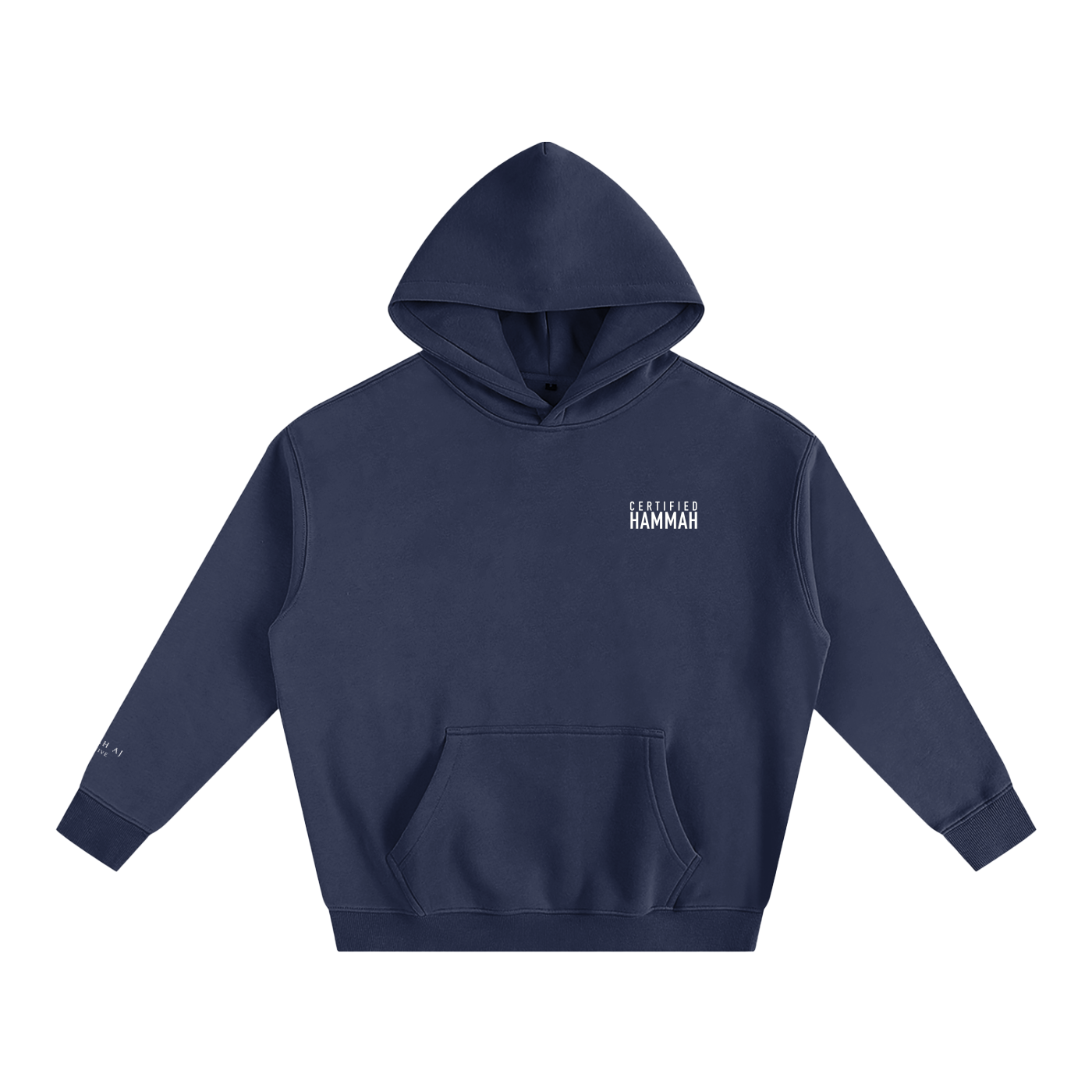 Braddah AJ Collective,Oversized,Fleeced,Hoodie,Certified Hammah