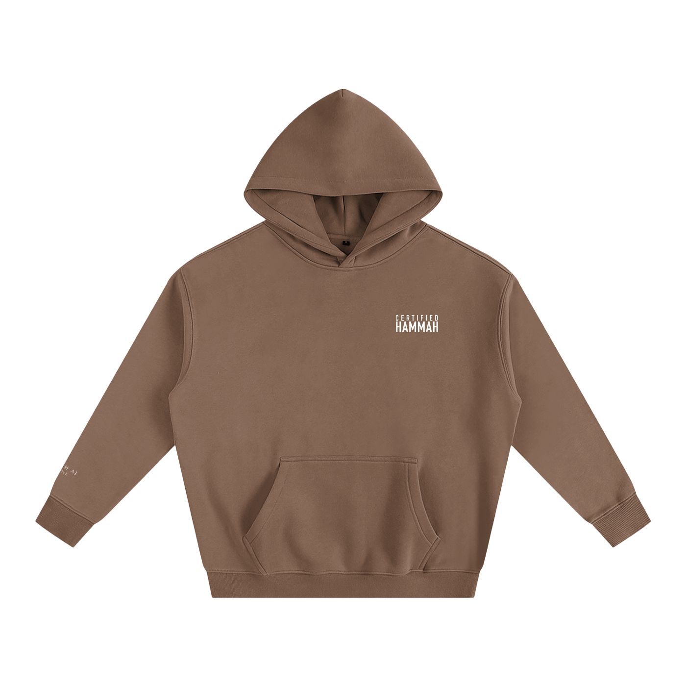Braddah AJ Collective,Oversized,Fleeced,Hoodie,Certified Hammah