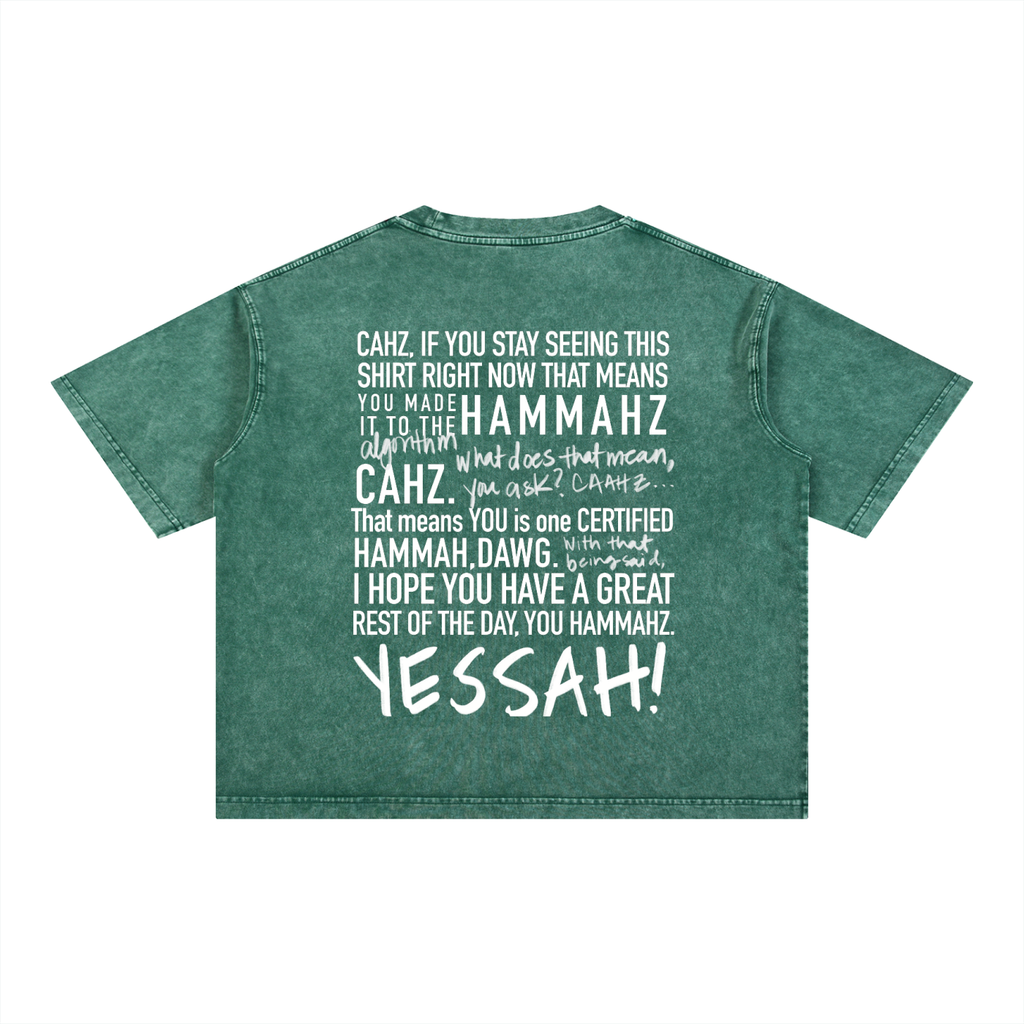 Braddah AJ Collective,Mineral Wash T-shirts,Oversized Boxy Shirts,Gym Shirts,Hammahz ,Certified Hammahz