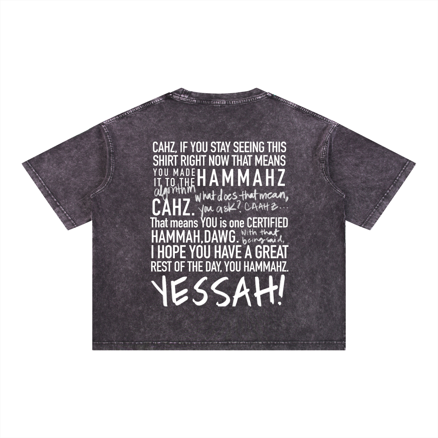 Braddah AJ Collective,Mineral Wash T-shirts,Oversized Boxy Shirts,Gym Shirts,Hammahz ,Certified Hammahz