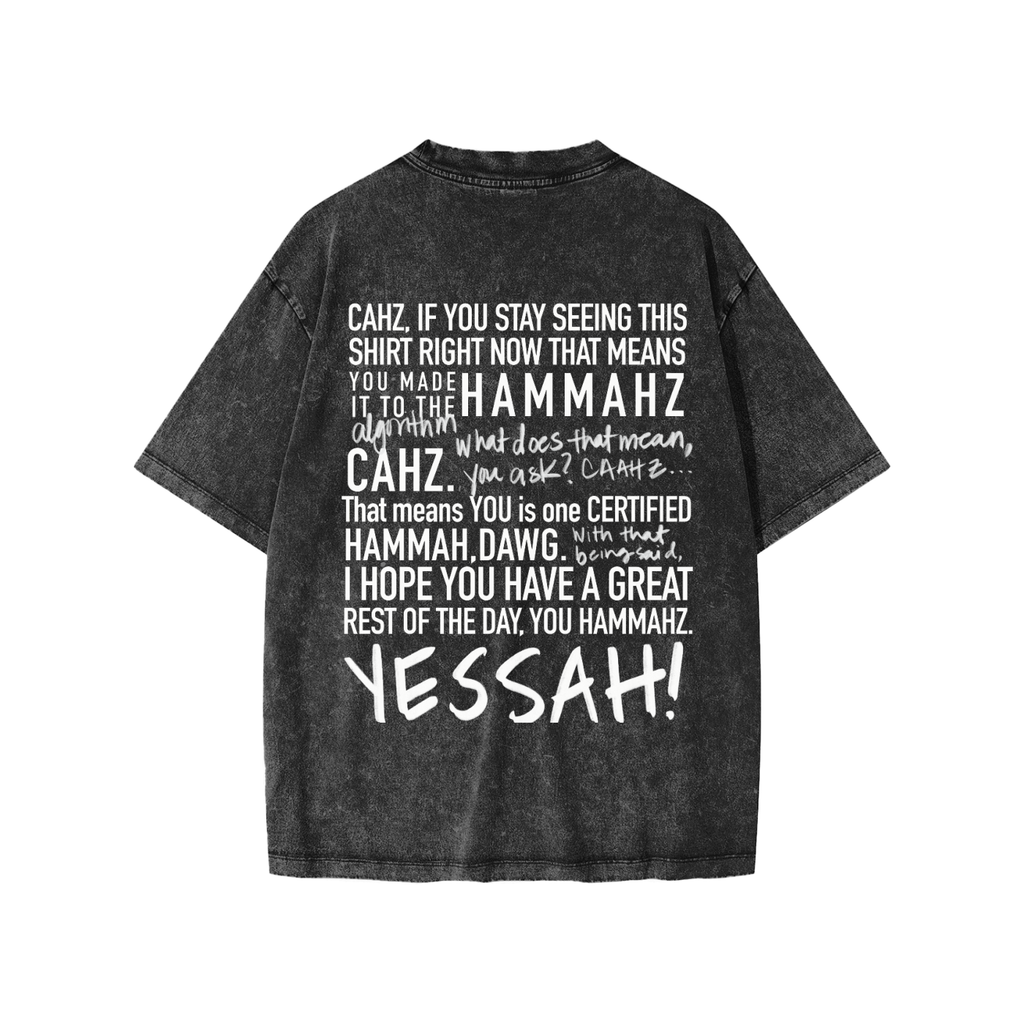Kids’ “Certified Hammah” Snow Washed T-Shirt