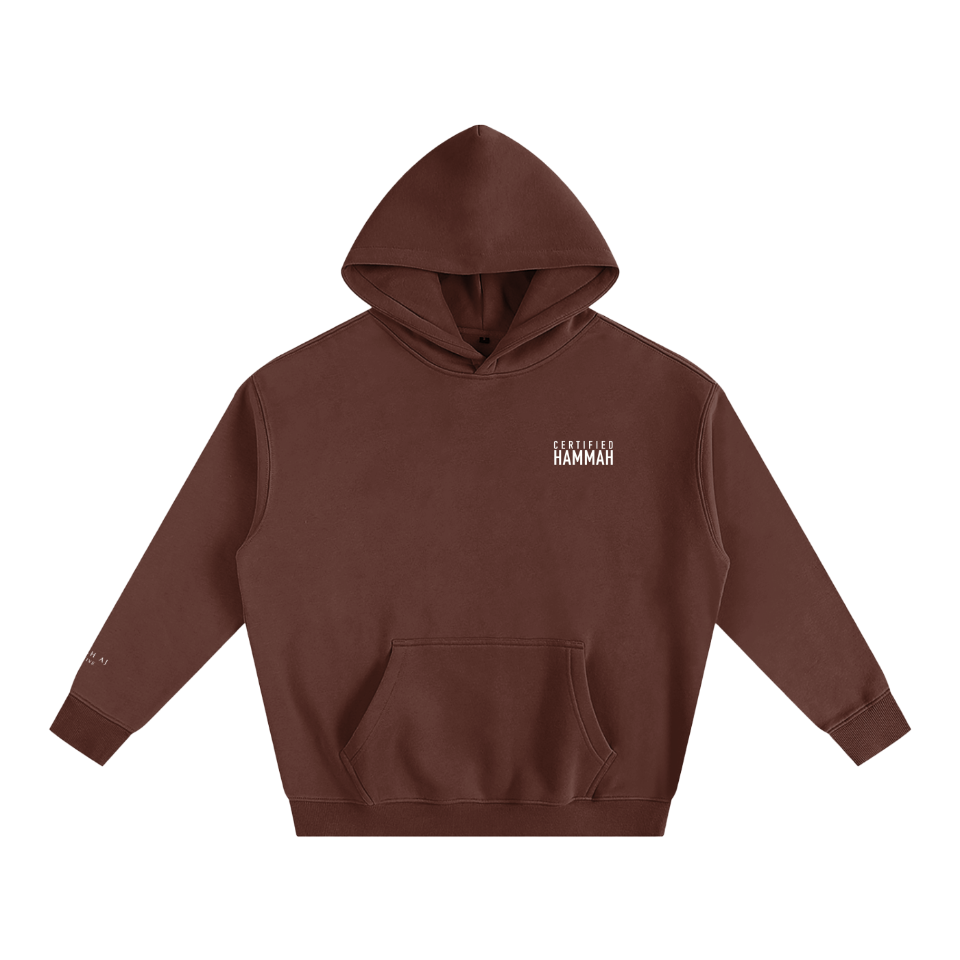 Braddah AJ Collective,Oversized,Fleeced,Hoodie,Certified Hammah