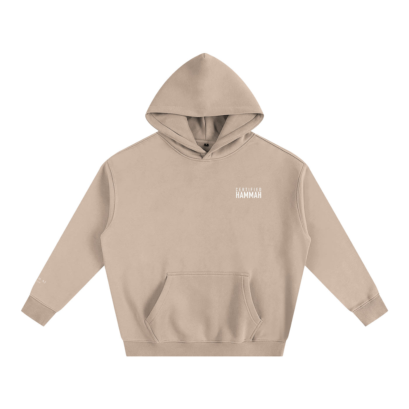 Braddah AJ Collective,Oversized,Fleeced,Hoodie,Certified Hammah