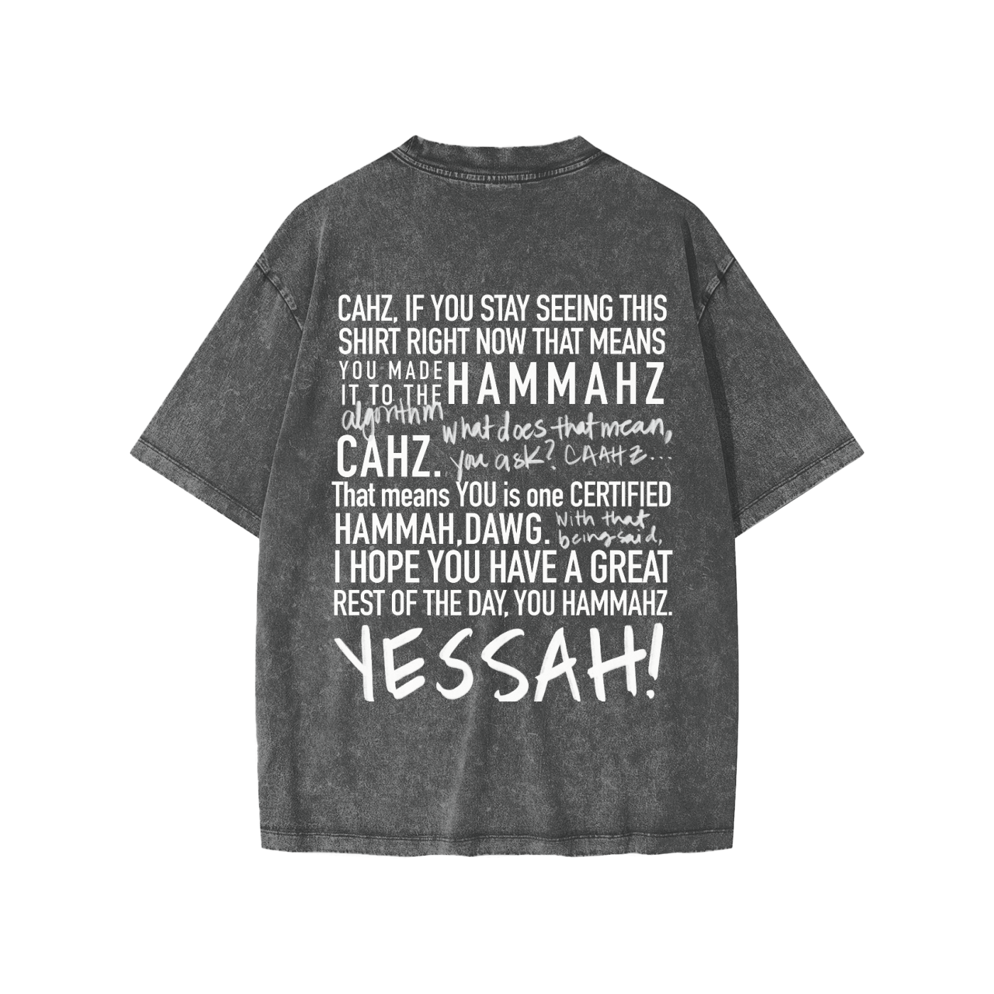 Kids’ “Certified Hammah” Snow Washed T-Shirt