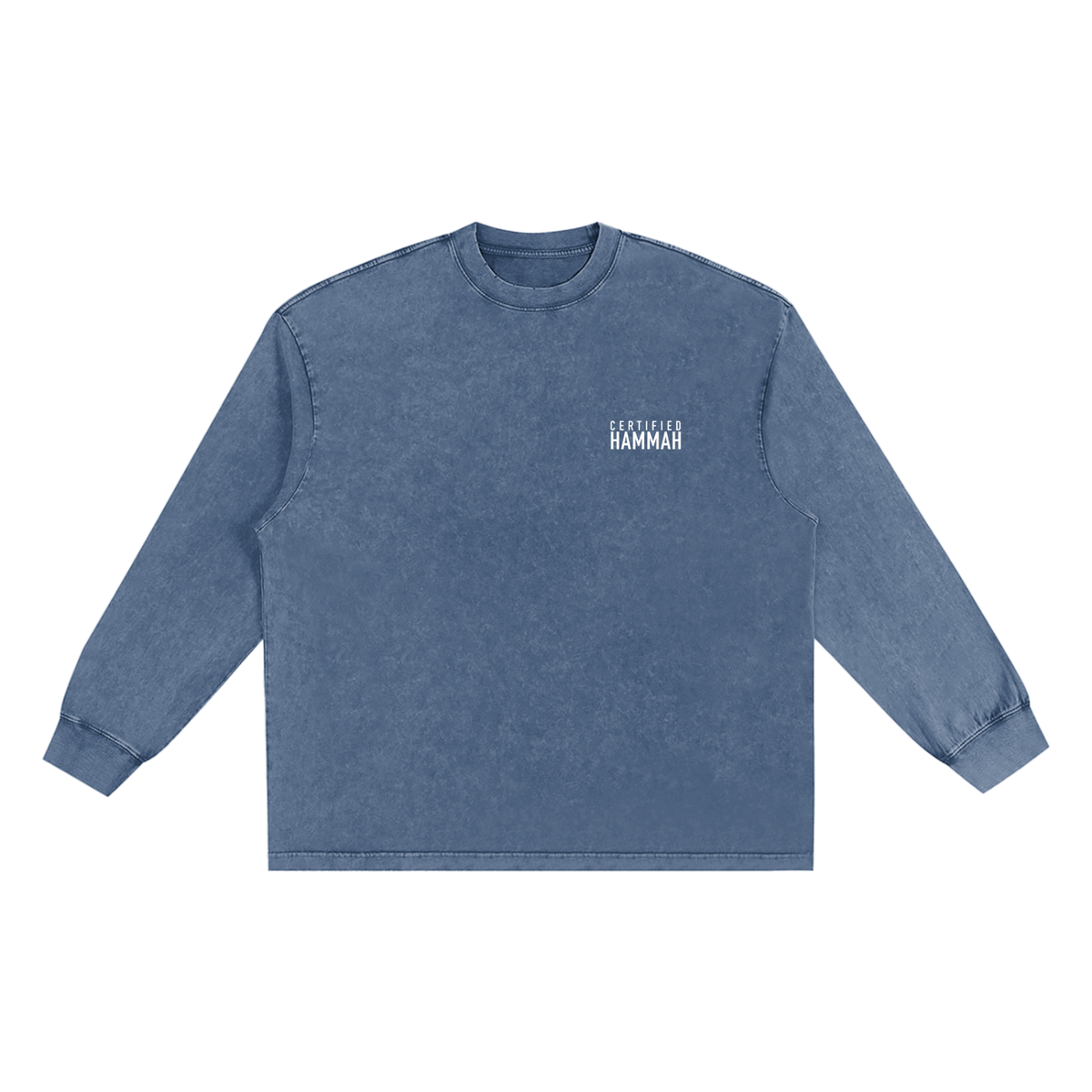 Snow Washed Frayed Edge T-Shirt (Up to 2XL)