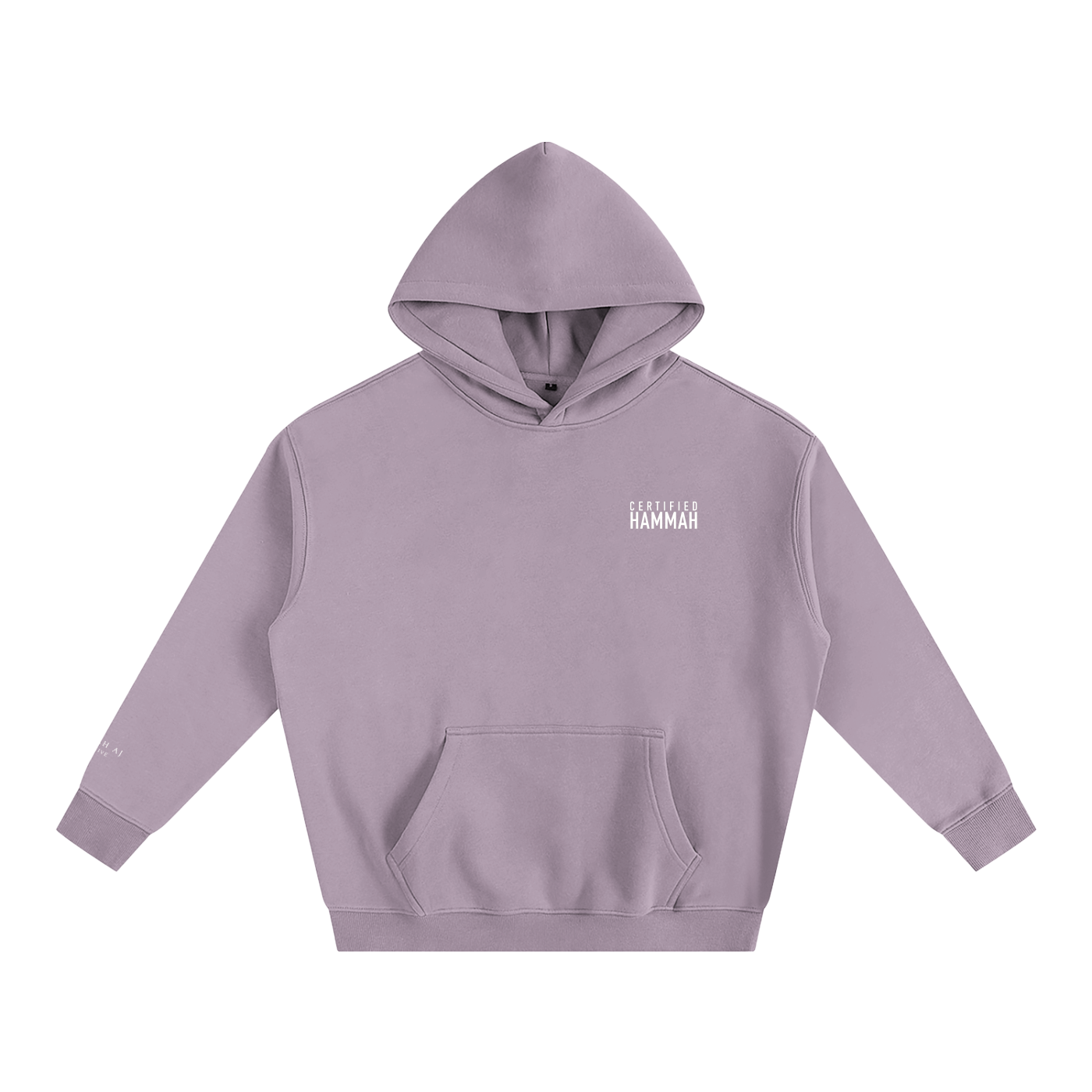 Braddah AJ Collective,Oversized,Fleeced,Hoodie,Certified Hammah