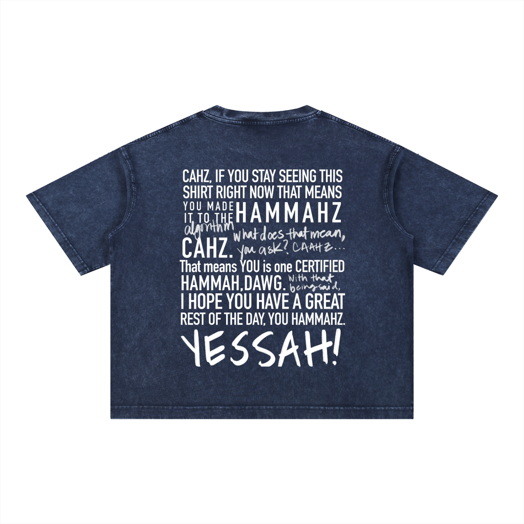 Braddah AJ Collective,Mineral Wash T-shirts,Oversized Boxy Shirts,Gym Shirts,Hammahz ,Certified Hammahz
