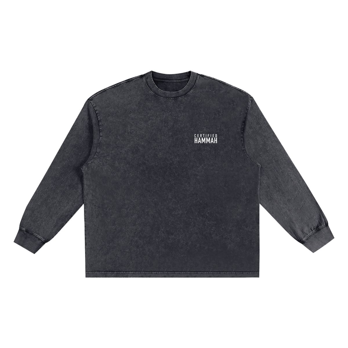 Snow Washed Frayed Edge T-Shirt (Up to 2XL)